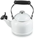 Le Creuset Enamel On Steel Demi Tea Kettle, 1.25 qt., White by Unknown