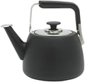 Sur La Table Kitchen Essentials Large 2 QT Heavy Gauge Stainless Steel Tea Kettle - Matte Black by Unknown