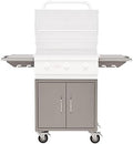 Bull Outdoor Products 69500 24" Steer Pedestal Cart Bottom for Outdoor Grilling, Cooking and BBQing