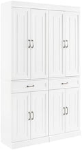 Crosley Furniture Stanton 2-Piece Pantry Storage Cabinet Set