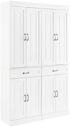 Crosley Furniture Stanton 2-Piece Pantry Storage Cabinet Set