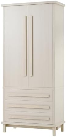 Christopher Knight Home Chenny 70''H Wooden Kitchen Pantry Cabinet, Storage Cabinet with Adjustable Shelves, 6 Door Internal Storage Compartments & 3 Drawers, Freestanding Cupboard Cabinet, White