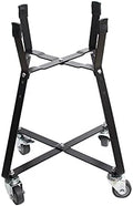 Rolling Cart for Kamado Joe Junior Accessories,Kamado Joe Rolling Nest with Heavy Duty Locking Caster Wheels Powder Coated Steel Rolling Outdoor Cart for Kamado Joe Junior Grill Stand
