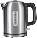 Amazon Basics Electric Kettle, Tea Kettle & Water Boiler with Auto Shut-Off, Boil Dry Protection, Strix Thermostat, BPA-Free, 1500W, 1.1Qt (1L), Stainless Steel, New Model, Black & Silver by AmazonBasics