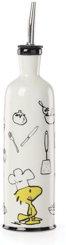 Lenox Chef Snoopy Porcelain Oil Dispenser Bottle, 11oz - Image 2