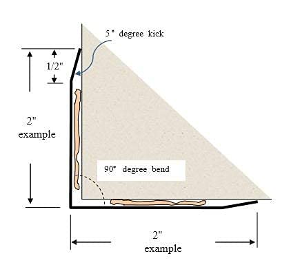 2" x 2" x 48" Stainless Steel Corner Guard, Includes Adhesive, Pack of 10 units