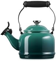 Le Creuset Enamel On Steel Demi Tea Kettle, 1.25 qt., Artichaut - Image 3