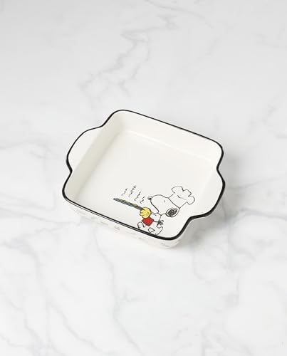 Lenox Chef Snoopy Stoneware Square Baking Dish - Image 2