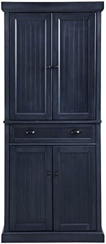 Crosley Furniture Seaside Coastal Pantry Storage Cabinet