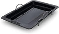 Napoleon Grill Roasting Pan - Porcelain Enameled, Drop-in Roasting Pan, 17.75 in x 28.6 in, Fits Prestige/Prestige PRO/Rogue Grills, Retractable Handles