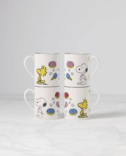 Lenox Chef Snoopy Porcelain Mug Set for 4 - Image 2