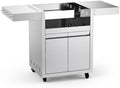 Hygrill Stainless Steel Grill Cart for Hygrill 3-Burner Built-In Gas Grill