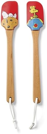 Lenox 898262 Chef Snoopy Spatulas, Set Of 2, Red by Lenox