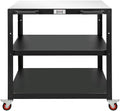 Feasto 3-Shelf Pizza Oven Table with Lockable Wheels, 36''x 24''
