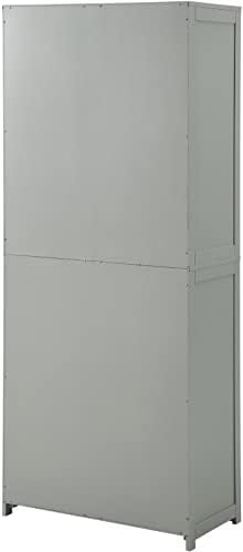 Crosley Furniture Savannah Tall Pantry Storage Cabinet