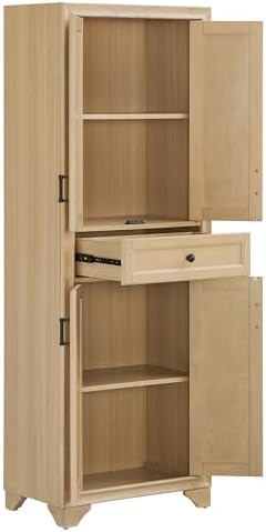Crosley Furniture Tara Farmhouse Pantry Storage Cabinet