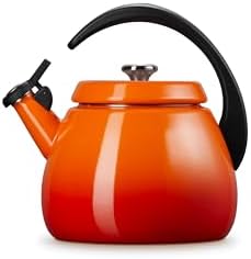 Le Creuset Enamel on Steel Cloche Kettle, 2.2 qt., Flame - Image 3