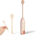 Ipetboom Handheld Electric Baby Formula Mixer 2 Stirring Sticks