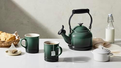 Le Creuset Demi Tea Kettle with Metal Finishes, 1.25 qt., Stainless Steel - Image 5