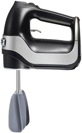 Hamilton Beach Professional 7 Speed Hand Mixer with Easy Clean Beaters, DC Motor, Black, R62663 (Renewed)
