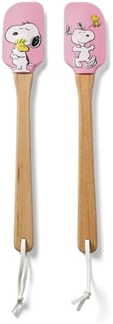 Lenox 898261 Chef Snoopy Spatulas, Set Of 2, Pink by Lenox