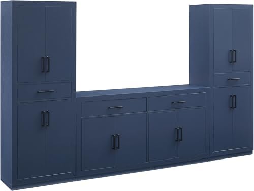 Crosley Furniture Isla 3-Piece Pantry Storage Cabinet & Sideboard Set