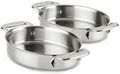 All-Clad Specialty Stainless Steel Oval Roasting Pan, 7 Inch Baking Set