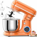 CEBORY Stand Mixer, 4QT 10+P-Speed Electric Kitchen Mixer with Bowl