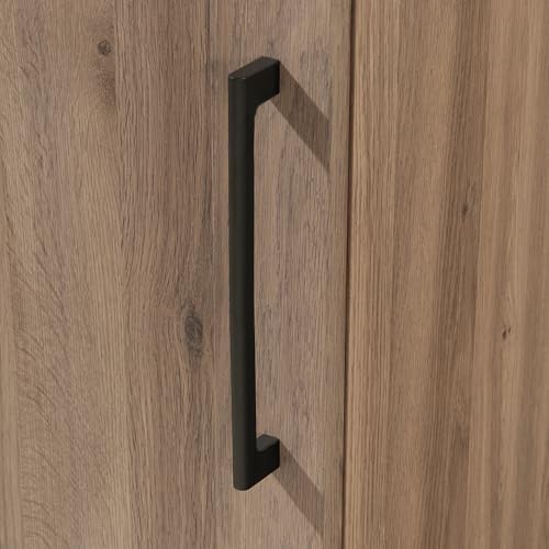 Sauder HomePlus Kitchen Pantry Storage Cabinet Slim Single Door with Adjustable Shelves, Living Room Storage Cabinet, in Salt Oak