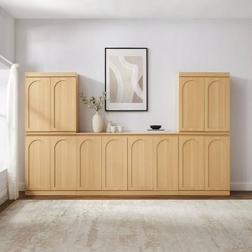 Crosley Furniture Marco 3-Piece Pantry Storage Cabinet & Sideboard Set