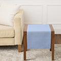 Solino Home 100% Pure Linen Table Runner Chambray Blue, Athena 14 x 36 in