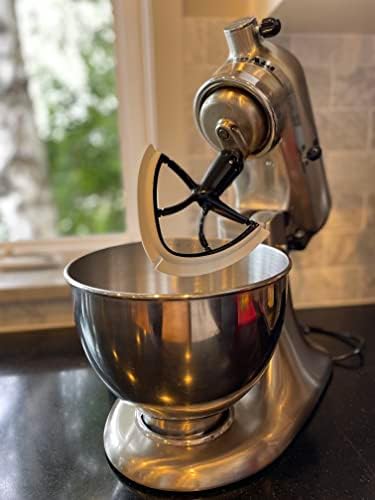 New Metro Design Beater Blade Metal TH-MR Compatible with KitchenAid 4.5-5 Qt Tilt-head Stand Mixer, Red