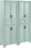 Crosley Furniture Tara 2-Piece Pantry Storage Cabinet Set