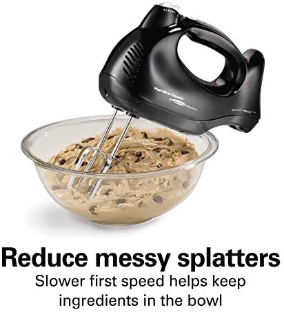 Hamilton Beach Power Deluxe 6-Speed Electric Hand Mixer With QuickBurst