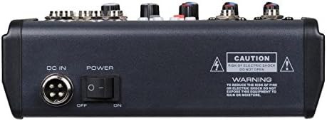 Audio 2000S AMX7311 Audio2000'S Professional Four-Channel Audio Mixer with USB and DSP Processor
