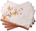 Maison d' Hermine Placemats Set of 4 Reusable 100% Cotton (13"x19")