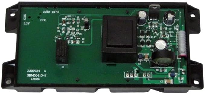AP3959387 Range Oven Control Panel Clock - for Electrolux Range Cooktop Replacement Part 1197179 316222800 316222802 316222802R 5304427745 AH1528268 - Oven Control Clock Assembly/Timer Panel ﻿