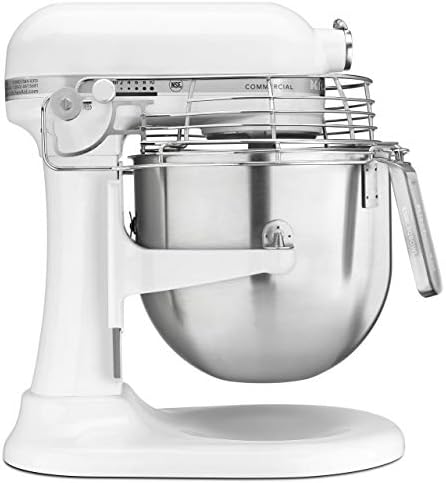 KitchenAid Commercial Series 8 Quart Bowl-Lift Stand Mixer with Stainless Steel Bowl Guard - KSMC895