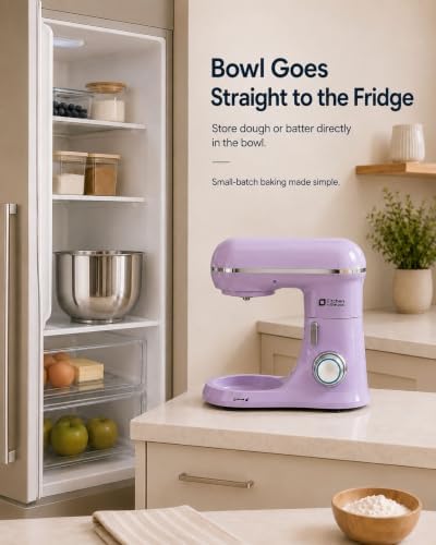 Kitchen in the Box Stand Mixer, 3.5 QT Kitchen Electric Mixer for Baking