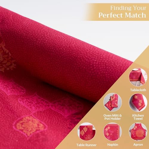Maison d' Hermine Placemats Set of 4 Reusable 100% Cotton (13"x19")