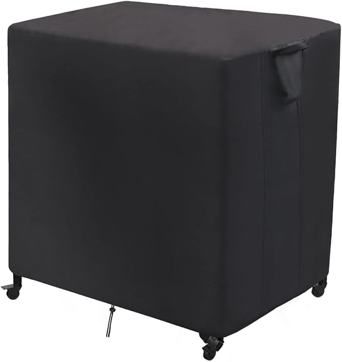 Outdoor Cart Cover for Ooni Large Modular Table, Waterproof Kitchen Grill Table Cover, Patio Pizza Oven Stand Covers Dustproof - 32 x 32 x 36 Inch