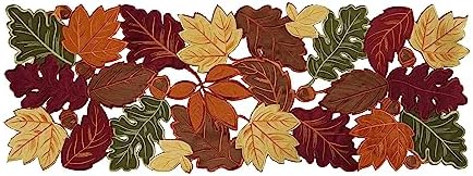 Simplebrand Harvest Fall Table Runner 36 Inches Long for Thanksgiving