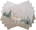 Maison d' Hermine Placemats Set of 4 Reusable 100% Cotton (13"x19")