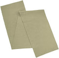 AVKA Studio 100% Cotton Ribbed Table Runner - Pack of 1-13 x 72 Inches - Beige - Dining Or Kitchen Table Runner Thick Construction for Everyday Use, Picnics, Outdoor Table, Weddings, etc