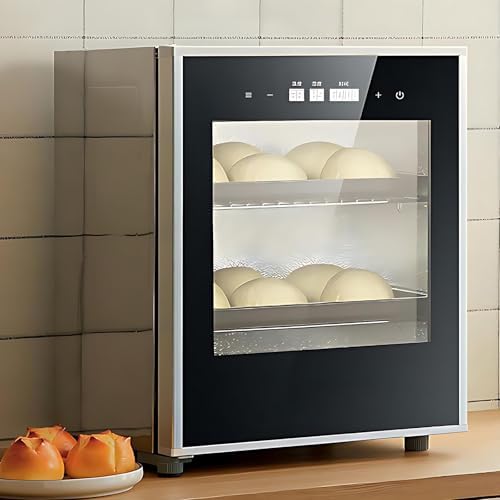 40L Bread Proofing Box, Electric Dough Proofer with Adjustable Temperature, Timing & Automatic Humidity Control, Ideal for Perfect Home Baking, 220V Removable Design