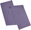 AVKA Studio 100% Cotton Ribbed Table Runner - Pack of 1-13 x 72 Inches - Purple - Dining Or Kitchen Table Runner Thick Construction for Everyday Use, Picnics, Outdoor Table, Weddings, etc