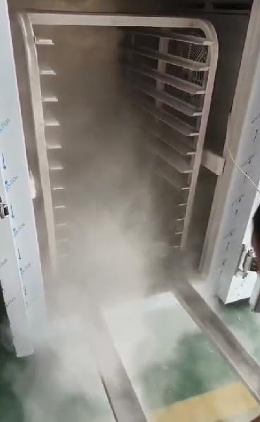 Kolice Commercial Heavy Duty 15 Trays Shock Freezing Blast Chiller & Freezer Included Trolley Cart, Shock Freezer for Restaurant,Hotel,School,Bar,Cafe,Bakery-Lowest temperature -40°F(-40°C)