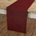 Solino Home 100% Linen Dining Table Runner Red Woven, Athena 14 x 72 in