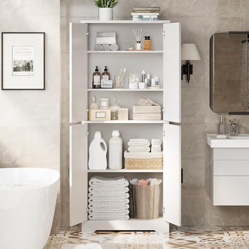 Garvee Kitchen Pantry Cabinet, 70 Inch Tall Storage Cabinet