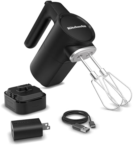 KitchenAid Go Cordless Hand Mixer, battery included, KHMR762